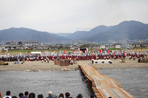 川中島合戦戦国絵巻