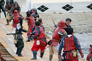 川中島合戦戦国絵巻